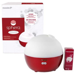SPHERA  ROUGE METAL Edition limitée DIFFUSEUR Pranarôm