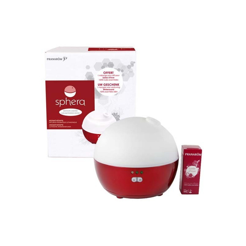 SPHERA  ROUGE METAL Edition limitée DIFFUSEUR Pranarôm