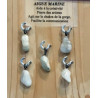 AIGUE MARINE PENDENTIF