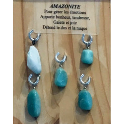 AMAZONITE PENDENTIF