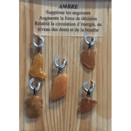 AMBRE PENDENTIF