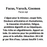 FUCUS, VARECH, GOEMON 100GR