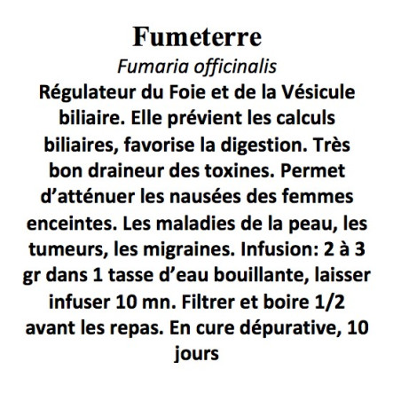 FUMETERRE 100GR
