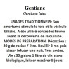 GENTIANE RACINE 100GR