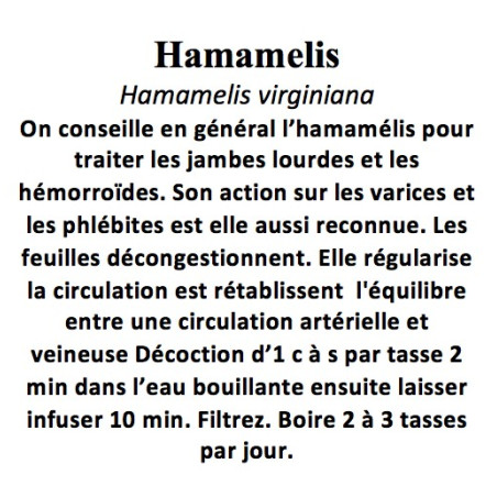 HAMAMELIS 100GR