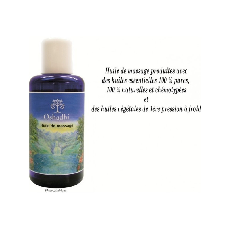 Huile de massage  Légèreté 50 ml OSHADHI