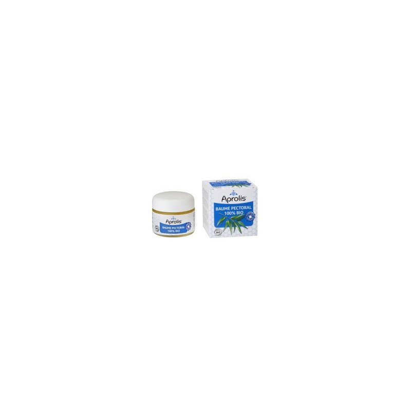 Baume pectoral Bio (50 ml)  L´eucalyptus favorise une respiration normale BE LIFE