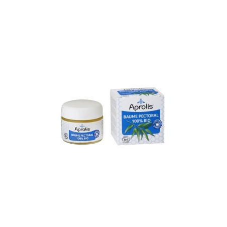 Baume pectoral Bio (50 ml)  L´eucalyptus favorise une respiration normale BE LIFE