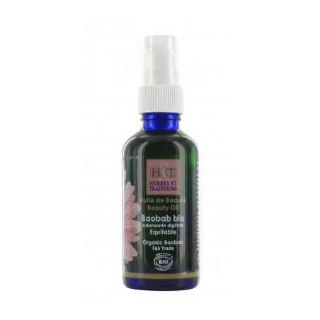Huile végétale Baobab bio 50 ml Herbes et traditions