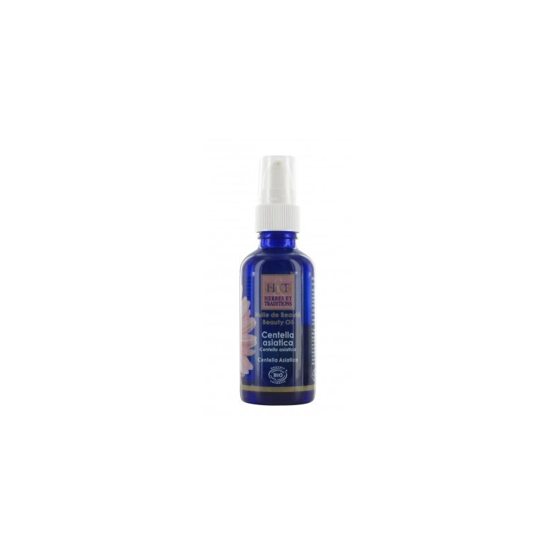 Huile végétale Centella Asiatica bio 50 ml Herbes et traditions Huile végétale Centella Asiatica bio 50 ml Herbes et traditions