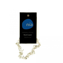 Bracelet baroque Cristal de roche  NIA