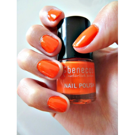 Benecos Vernis à ongles mighty orange 9ml