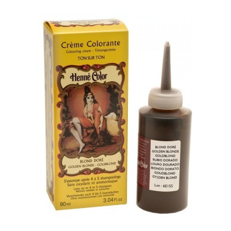 Crème colorante au henné Blond doré