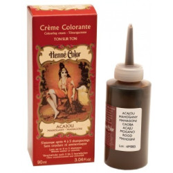Crème colorante au henné ACAJOU