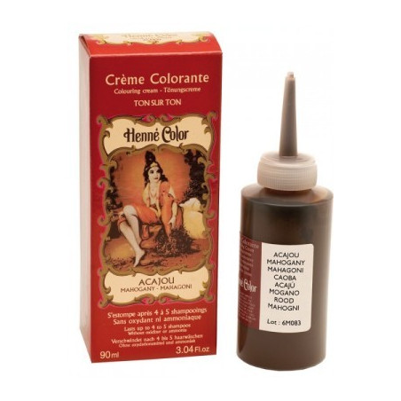 Crème colorante au henné ACAJOU