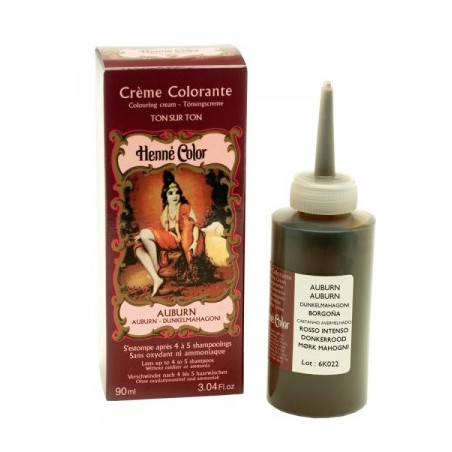 Crème colorante au henné AUBURN