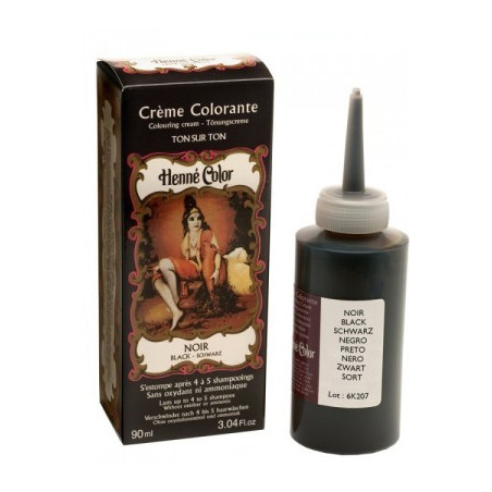 Crème colorante au henné NOIR