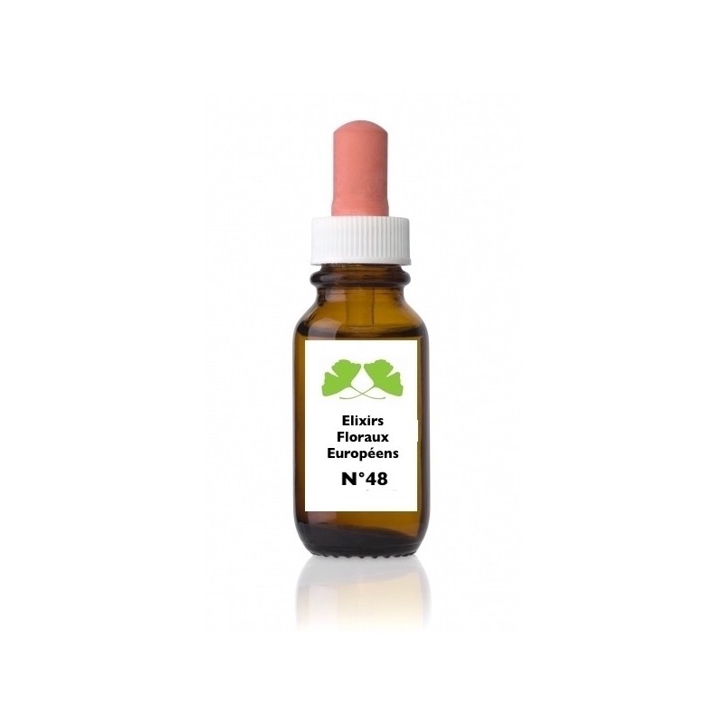N° 48 Compétitivité mélange d'Élixirs Floraux Européens Bio