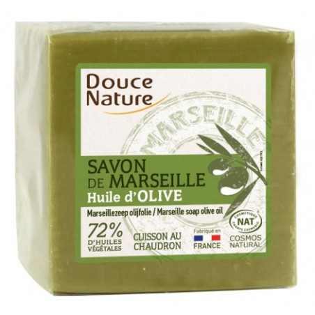 Savon de Marseille bloc vert 100 gr Douce Nature