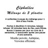 Céphalées mélanges de 3 Plantes 100 gr