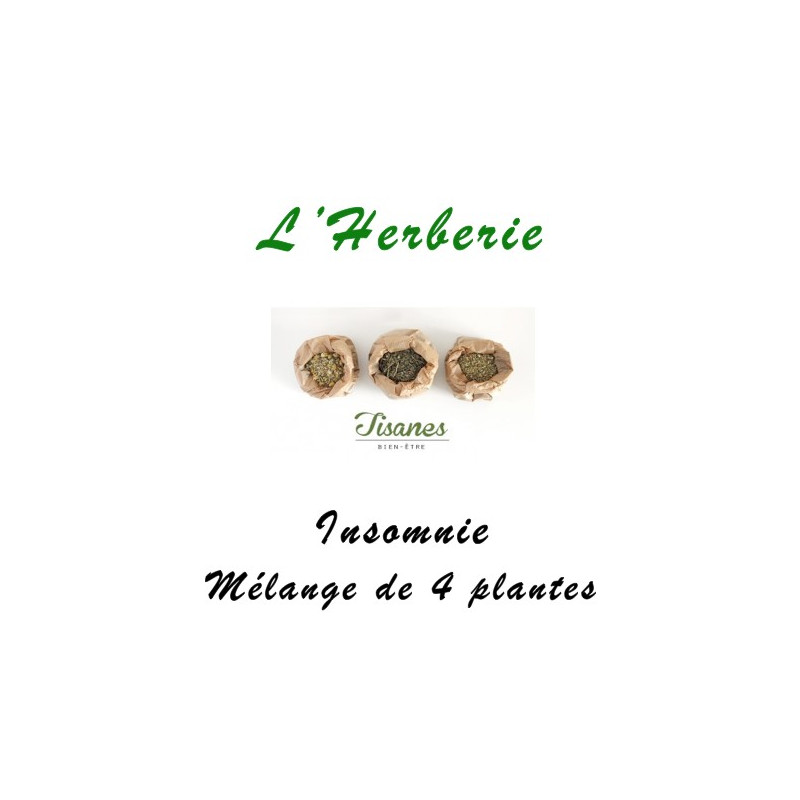 Insomnie mélange de 4 Plantes 100 gr