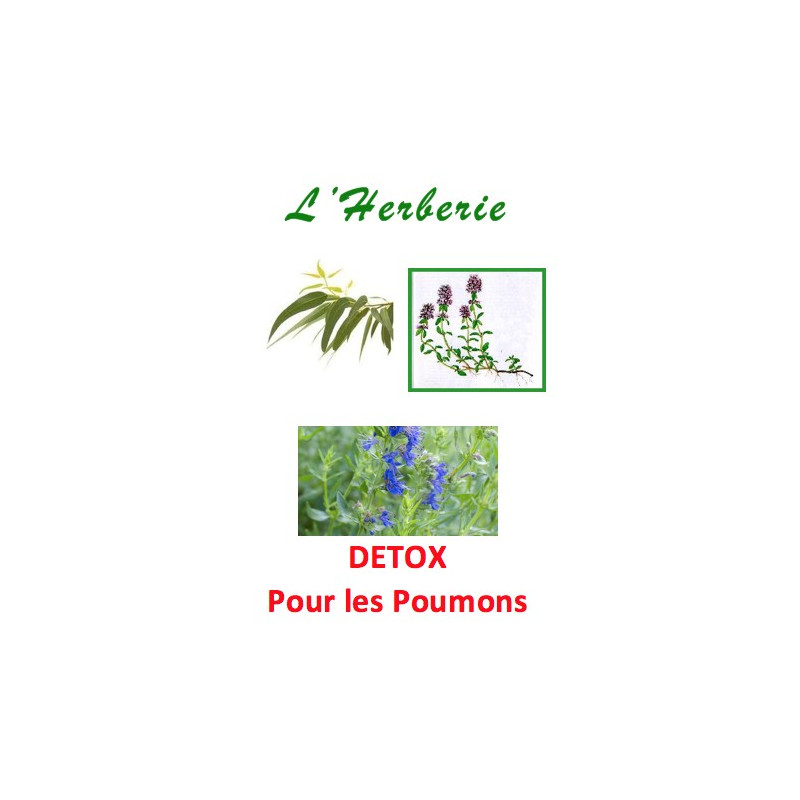 Detox Tisane pour les Poumons 100 gr Detox Tisane pour les Poumons 100 gr