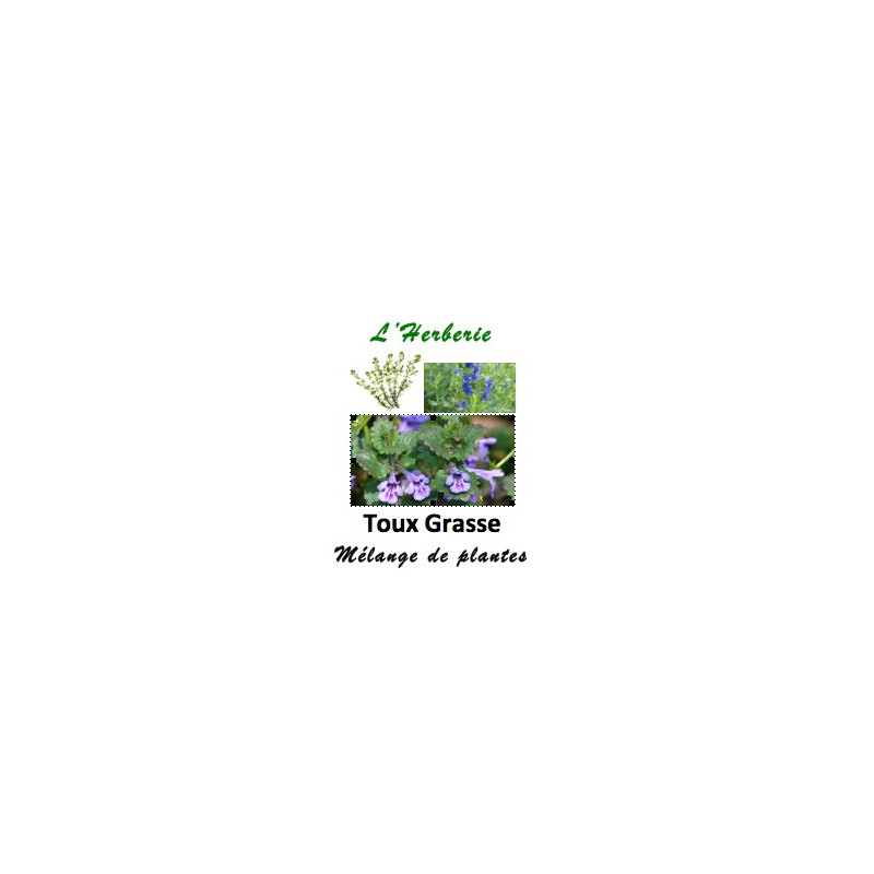 Toux Grasse Mélange de Plantes 100 gr Toux Grasse Mélange de Plantes 100 gr