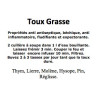 Toux Grasse Mélange de Plantes 100 gr