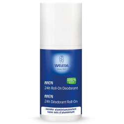 Déodorant Men roll on 24 h 50 ml - WELEDA