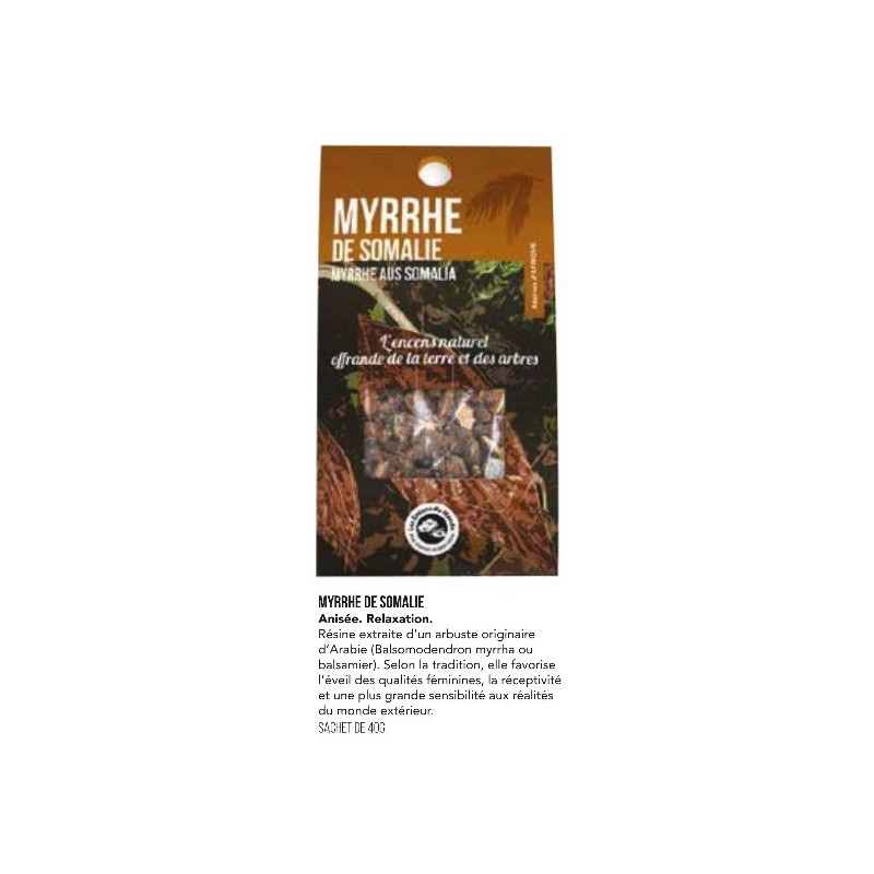 MYRRHE DE SOMALIE 40 G LES ENCENS DU MONDE