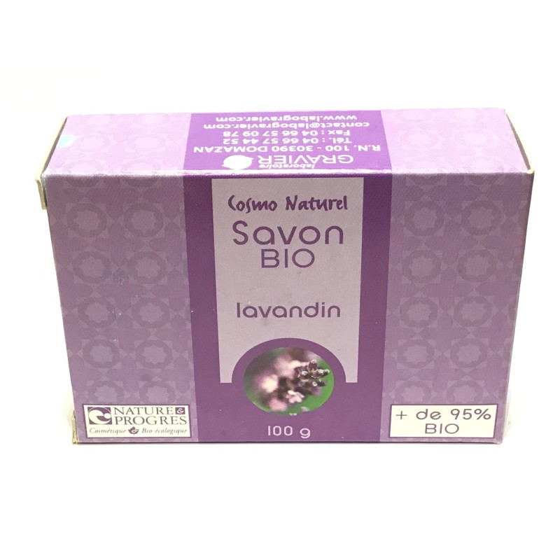 SAVON BIO LAVANDIN 100 gr SAVON BIO LAVANDIN 100 gr