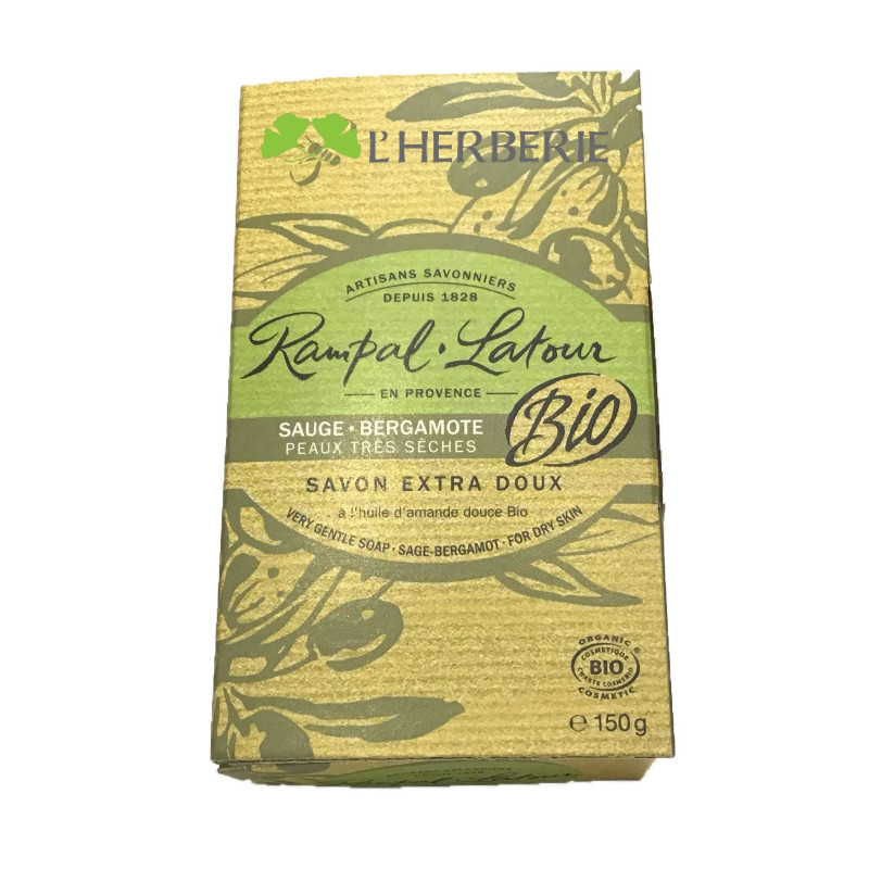 SAVONNETTE Sauge-Bergamote 150 g SAVONNETTE Sauge-Bergamote 150 g
