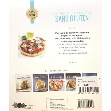 Les meilleures recettes SANS GLUTEN Larousse