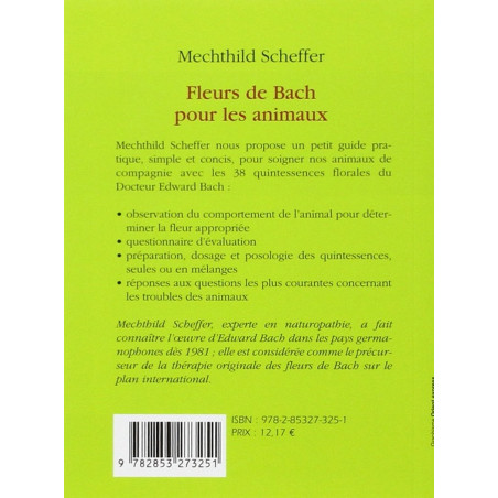 Fleurs de Bach pour les animaux