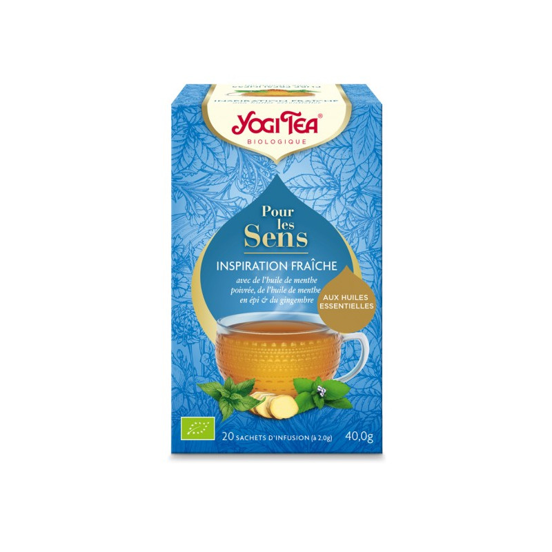 YOGI TEA INSPIRATION FRAÎCHE POUR LES SENS