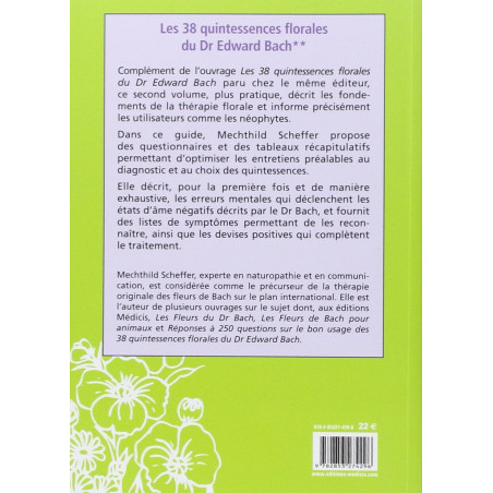 Les 38 quintessences florales du Dr Edward Bach