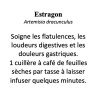 Estragon feuille coupé 100 gr Artemisia dracunculus