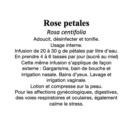 ROSE PETALE 100GR