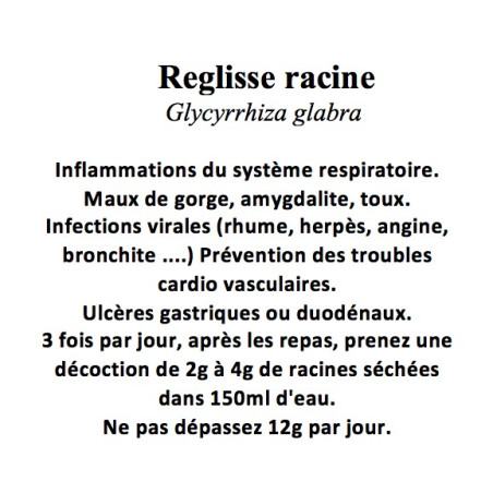 REGLISSE RACINE CP 100GR
