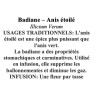 ANIS ETOILEE / BADIANE 100GR