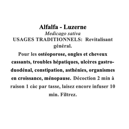 ALFALFA SEMENCE 100GR