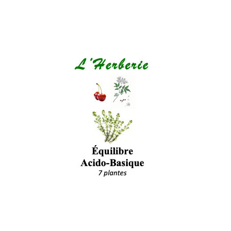 Acido basique Tisane de 7 plantes 100g