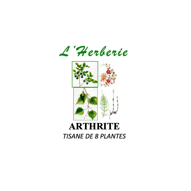 ARTHRITE TISANE DE 8 PLANTES 100gr ARTHRITE TISANE DE 8 PLANTES 100gr