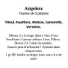 Angoisse tisanes de 5 plantes 100gr