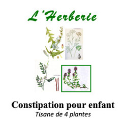 Constipation Tisane pour Enfant 4 plantes 100g