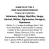 DIABETE DE TYPE 2 NON INSULINODEPENDANT Tisane de 9 plantes 100gr