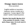 Orange Amere écorce 100 gr