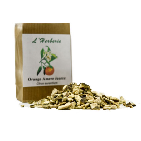 Orange amère – Écorce (100 g) – Citrus aurantium