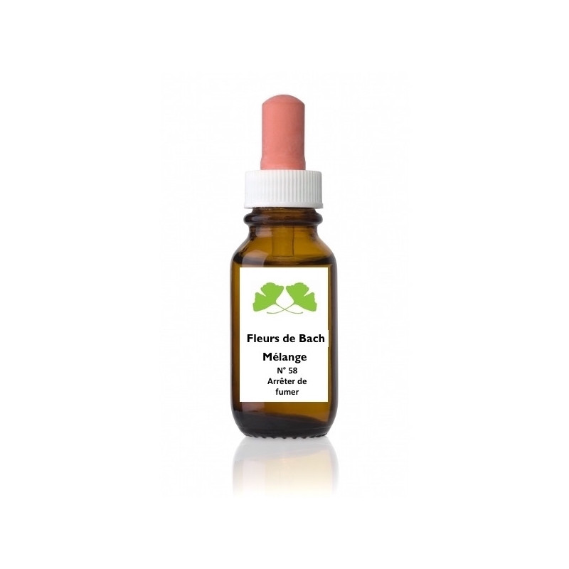 Fleurs de Bach 58 mélange Bio pour Arrêter de fumer En finir avec le tabac sans prendre de poids Fleurs de Bach 58 mélange Bio pour Arrêter de fumer En finir avec le tabac sans prendre de poids