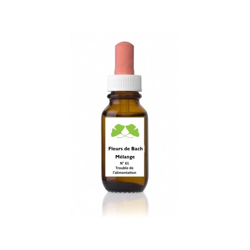 Fleur de Bach n° 61 Trouble de l'alimentation Anorexie Boulimie Fleur de Bach n° 61 Trouble de l'alimentation Anorexie Boulimie